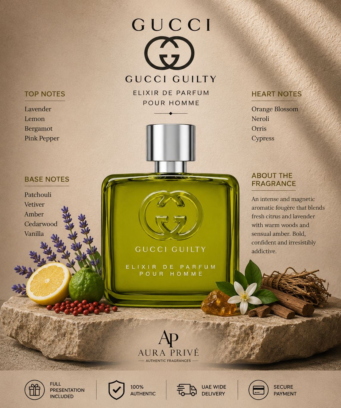 Gucci Guilty Elixir de Parfum Pour Homme