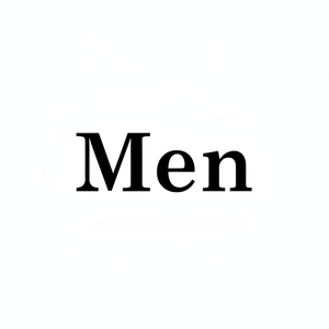 Men - Pure White Background Centered